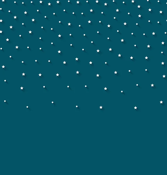 Weihnachten Hintergrund mit Sternen und Kreis Teilchen — Stockfoto
