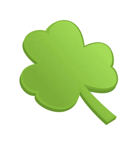 Trèfle trèfle vert le jour de la St Patrick — Photo