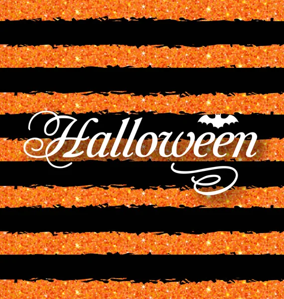Happy Halloween Poster. Light Holiday Background — Stock Photo, Image