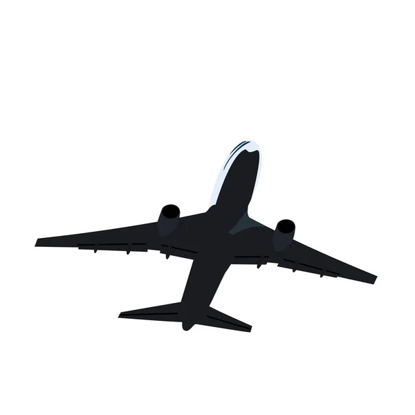 Realisic illustration airplane — Stock Photo, Image