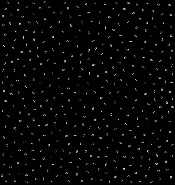 Seamless digit binary pattern hacker black hole — Stock Photo, Image