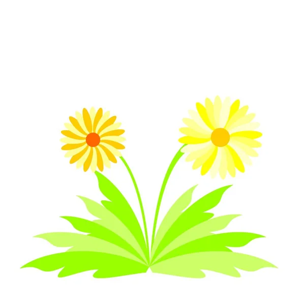 Ілюстрація Весняні квіти — стокове фото