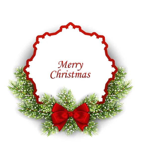 stock image Merry Christmas Greeting Card