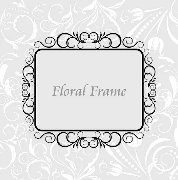 Illustration Cadre floral — Photo