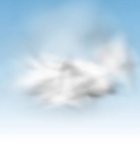 Tło błękitne niebo chmury puszyste — Zdjęcie stockowe