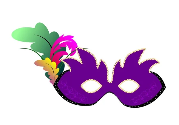 Illustration carnaval mask — Stock Photo, Image