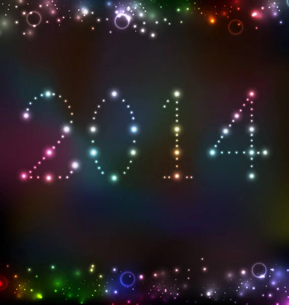 New Year night background with light — Stock Photo, Image