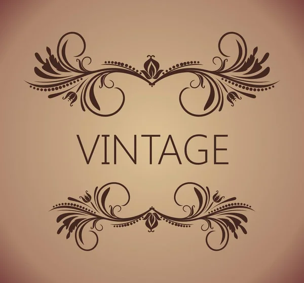 Illustration Vintage background — Stock Photo, Image