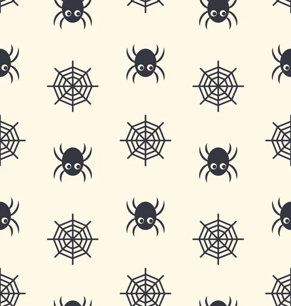 할로윈 거미 및 웹 완벽 한 배경 — 스톡 사진