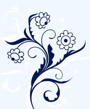 çizim çiçek arka plan