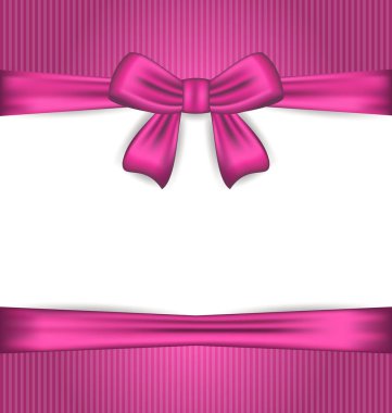 Elegance pembe kurdele yay ile kaydırma