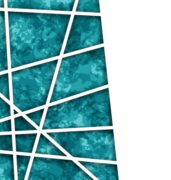 Fondo geométrico abstracto con líneas de papel — Foto de Stock
