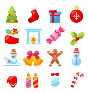 Noel ve yeni yıl geleneksel öğeleri