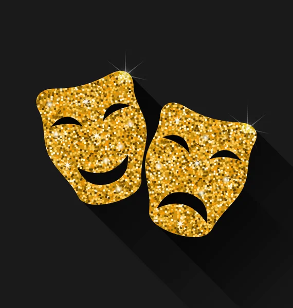 Comedy and Tragedy Masks — Stock Photo, Image