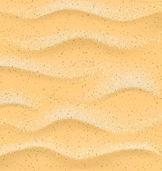 Textura de arena realista. Fondo de arena.Patrón de verano — Vector de stock