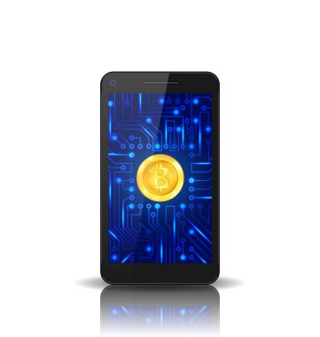 Bit-sikke, Btc, sikke, kripto para birimi, madencilik dijital para, sanal ödeme sistemi kavramı biraz