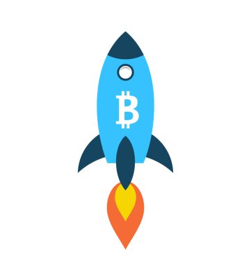 Bitcoin roket başlatılması alanı, Cryptocurrency, Btc, sanal para