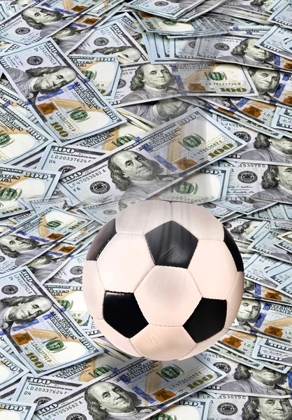 Fútbol y dinero . —  Fotos de Stock