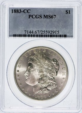 Morgan Slver Doları 1883 Cc.