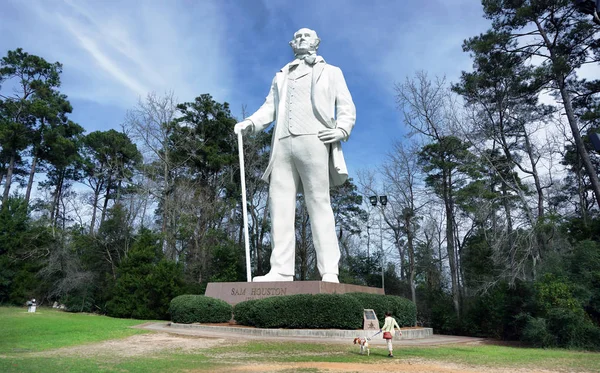 Sam Houston heykeli.