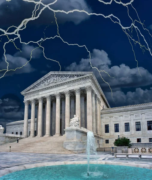 Egyesült Államok Legfelsőbb Bíróság épülete — Stock Fotó