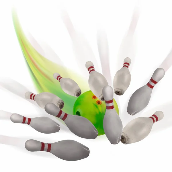 Bowling for Strikes. — Stock Photo, Image