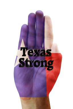 Texas Strong Hand clipart