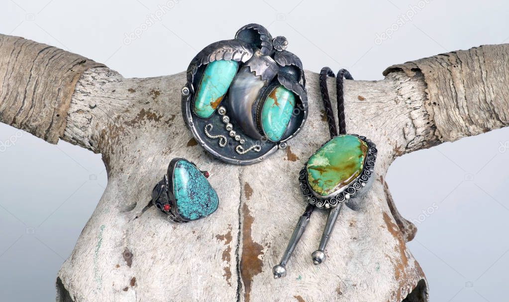 Antique Navajo Jewelry.