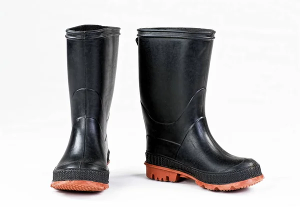 Botas de lluvia de goma . — Foto de Stock