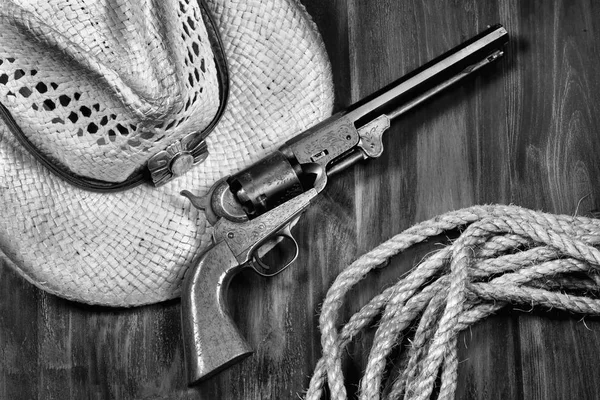 Vechi Cowboy Gun . — Fotografie, imagine de stoc