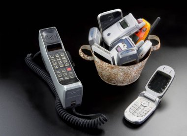 Od cep telefonları.