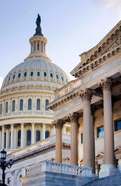 Den Amerikanske Hovedstadsbygningen Ligger Washington – stockfoto