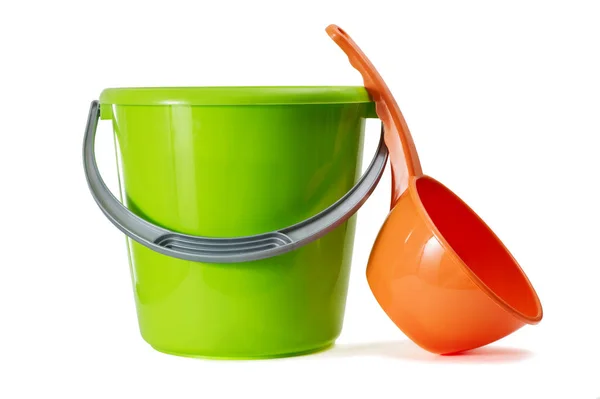 Bucket and ladle — Stock Photo, Image