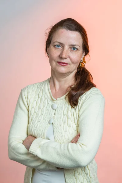 Retrato de una mujer — Foto de Stock