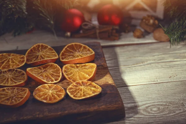 Natal preparações de inverno em casa — Fotografia de Stock