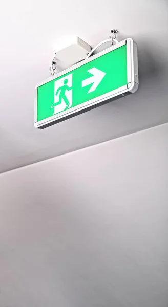 Emergency exit in the office building