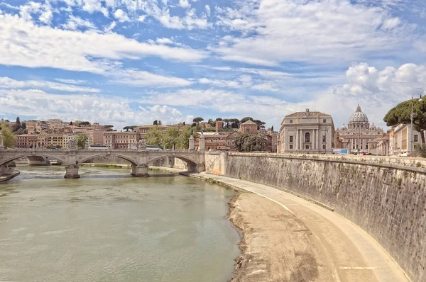 Veduta Della Basilica Piazza San Pietro — Foto Stock