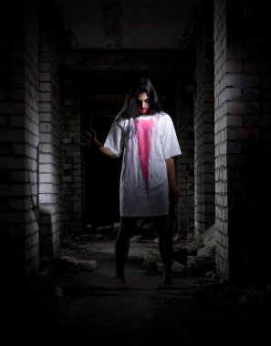 Zombi kız eski evinde