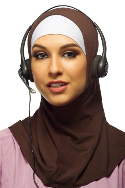 Genç Müslüman kız