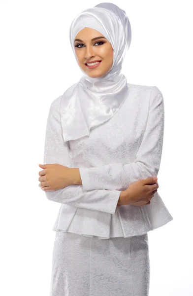 Muslimsk ung kvinna — Stockfoto