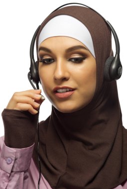 Genç Müslüman kadın