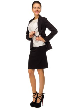 beyaz izole işkadını