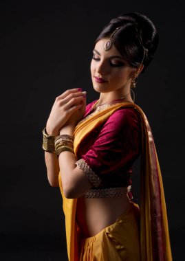 genç bir Hintli kız