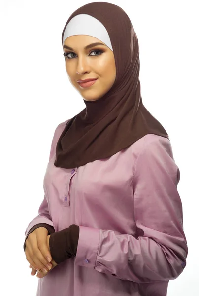 年轻的穆斯林妇女 — 图库照片