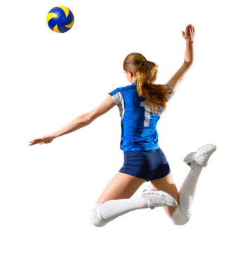 genç kız voleybolcu