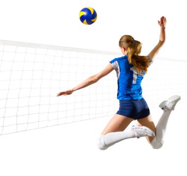 genç kız voleybolcu