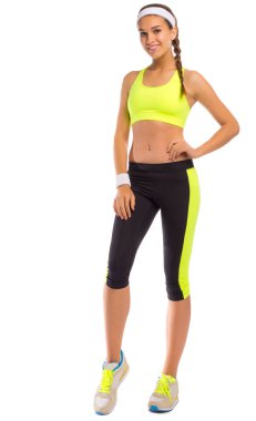 Genç sağlıklı sportif kadın