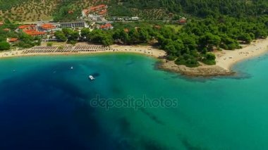 Deniz sahilinde yaz