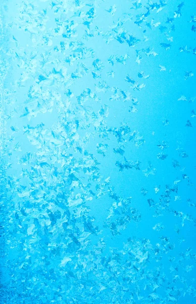 Frozen window glass — Stock Photo, Image