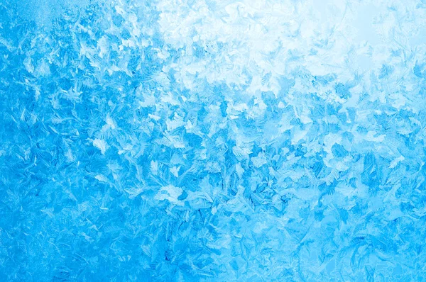 Vetro della finestra congelato — Foto Stock